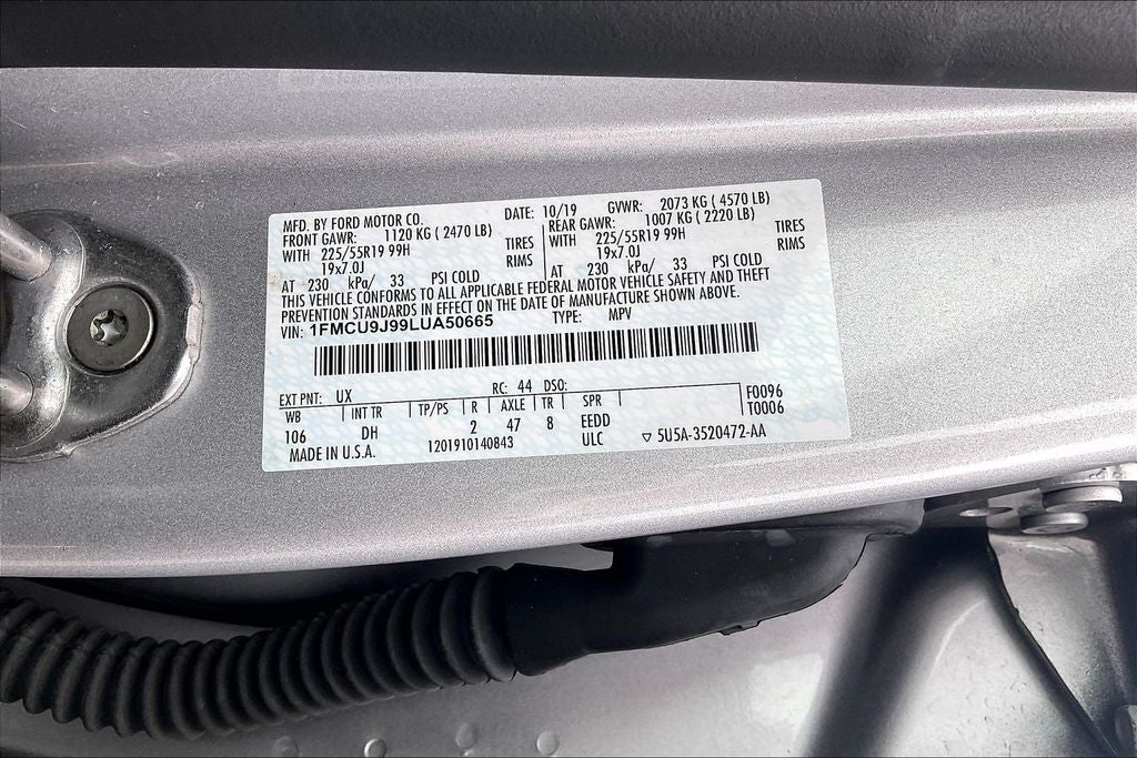 2020 Ford Escape Titanium