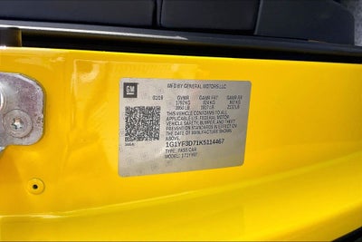 2019 Chevrolet Corvette Stingray 3LT