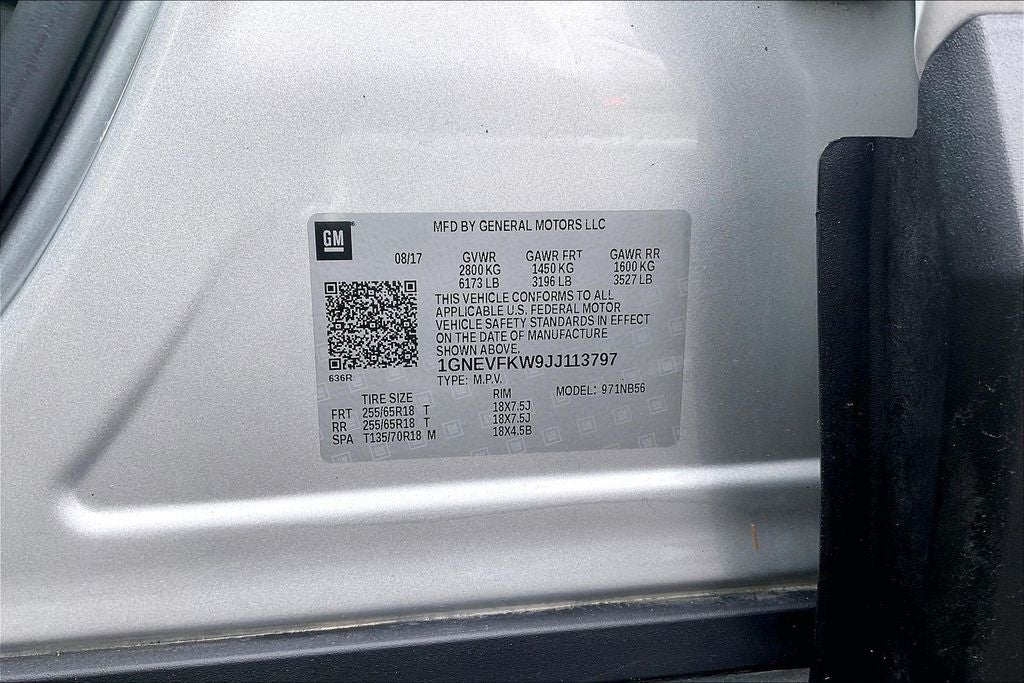 2018 Chevrolet Traverse LS