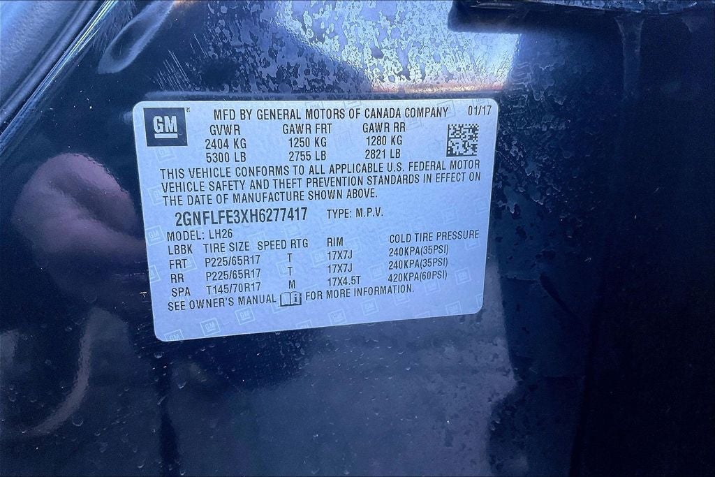 2017 Chevrolet Equinox LT