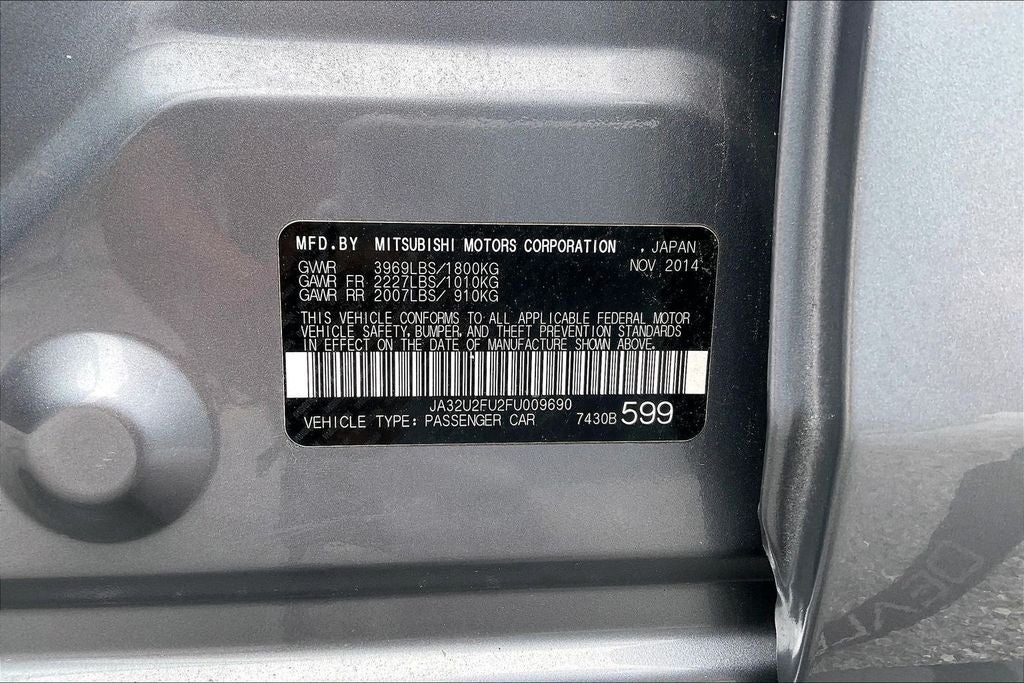 2015 Mitsubishi Lancer ES