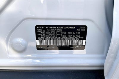 2027 Mitsubishi Outlander Sport 2.0 SE