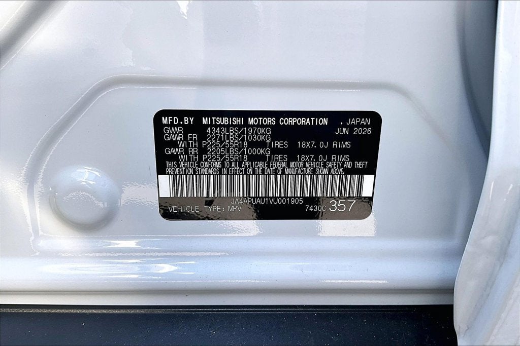 2027 Mitsubishi Outlander Sport 2.0 SE