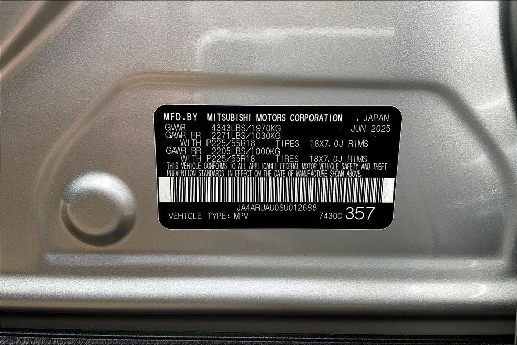 2025 Mitsubishi Outlander Sport 2.0 ES