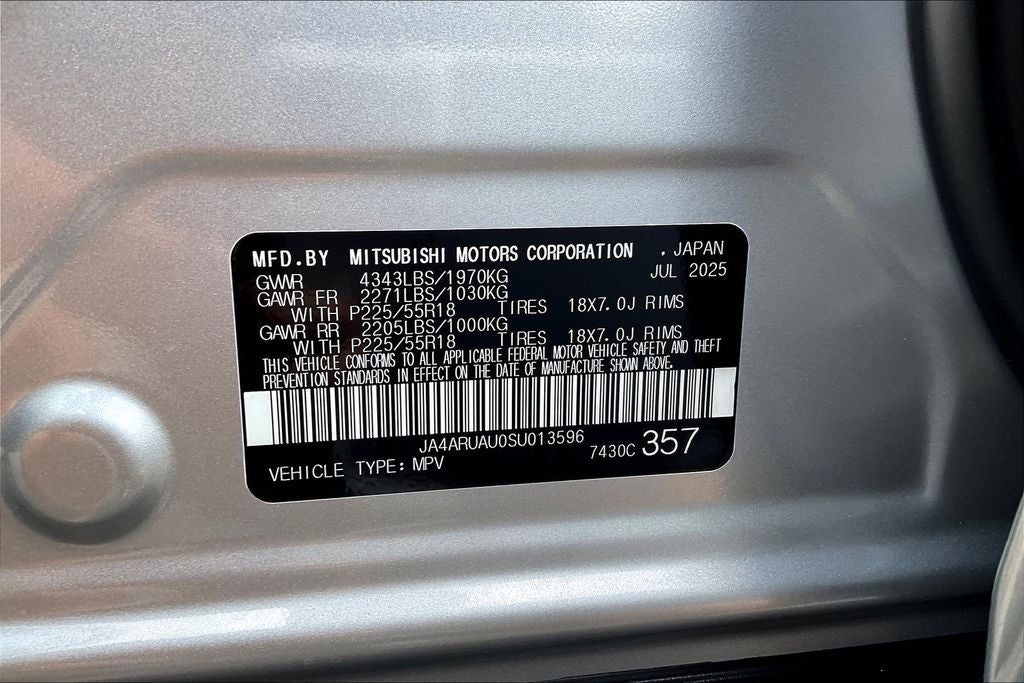 2025 Mitsubishi Outlander Sport 2.0 SE