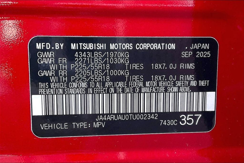 2026 Mitsubishi Outlander Sport 2.0 SE