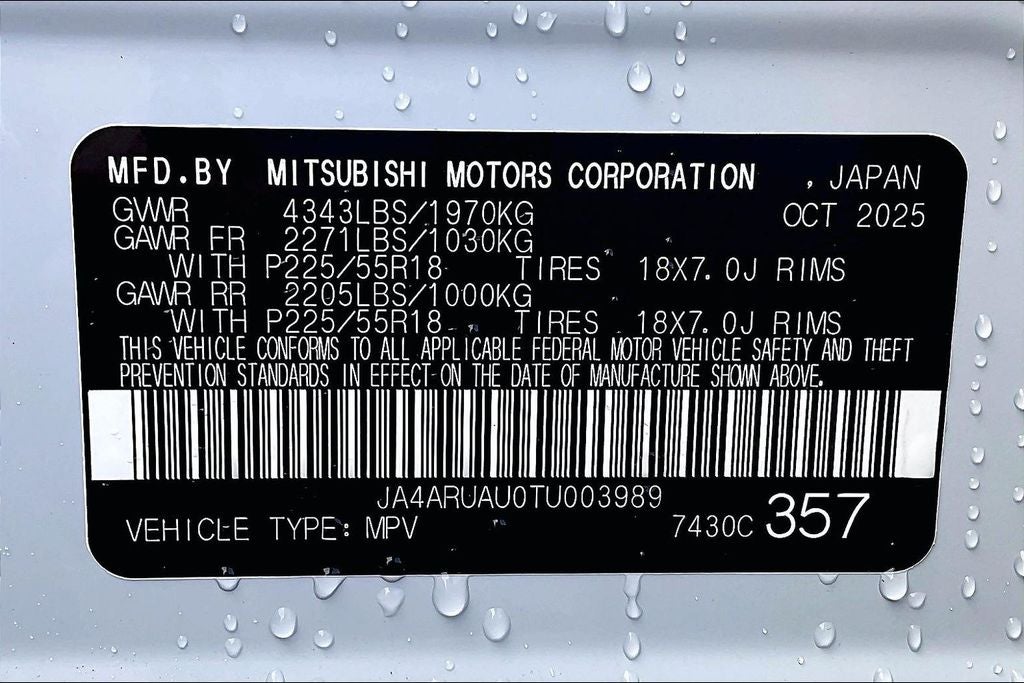 2026 Mitsubishi Outlander Sport 2.0 ES