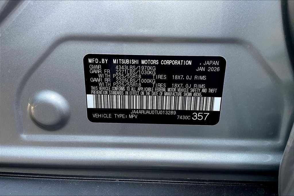 2026 Mitsubishi Outlander Sport 2.0 ES