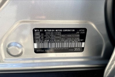 2026 Mitsubishi Outlander Sport S