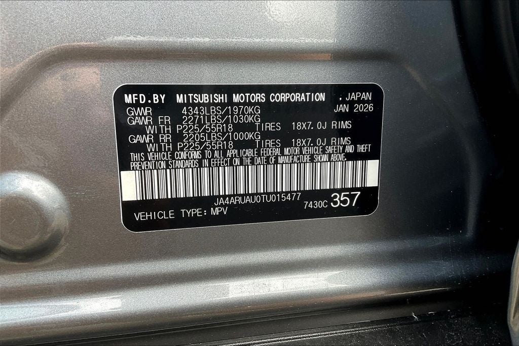 2026 Mitsubishi Outlander Sport 2.0 ES