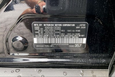 2026 Mitsubishi Outlander Sport 2.0 ES