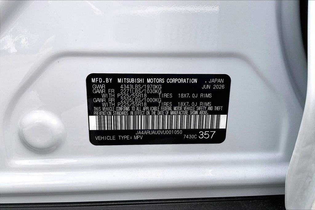 2027 Mitsubishi Outlander Sport 2.0 ES