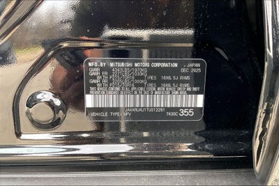 2026 Mitsubishi Outlander Sport Base