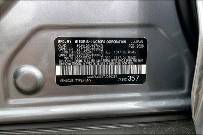 2026 Mitsubishi Outlander Sport 2.0 LE