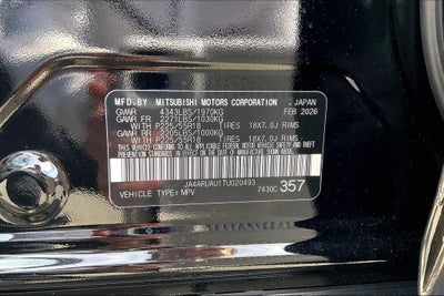 2026 Mitsubishi Outlander Sport 2.0 LE