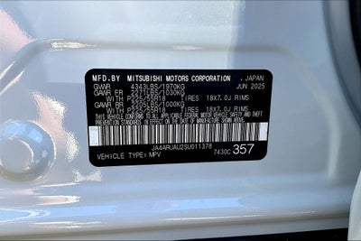 2025 Mitsubishi Outlander Sport 2.0 ES