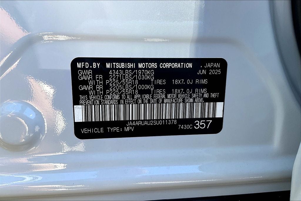 2025 Mitsubishi Outlander Sport 2.0 ES