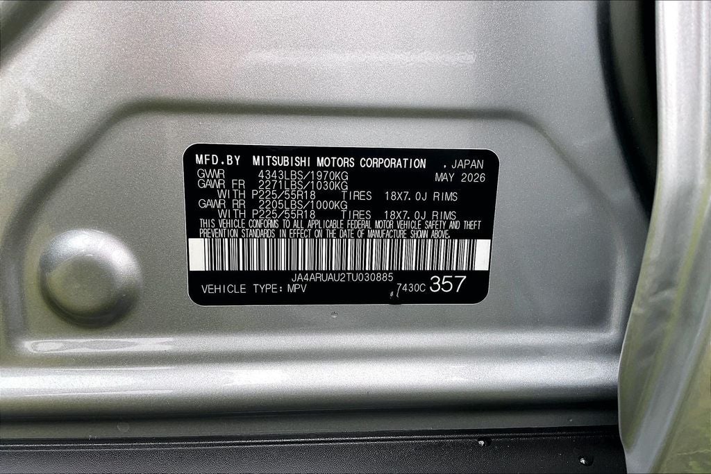 2026 Mitsubishi Outlander Sport 2.0 ES