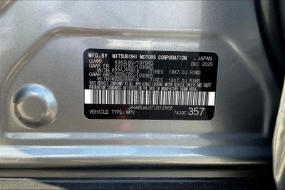 2026 Mitsubishi Outlander Sport 2.0 ES