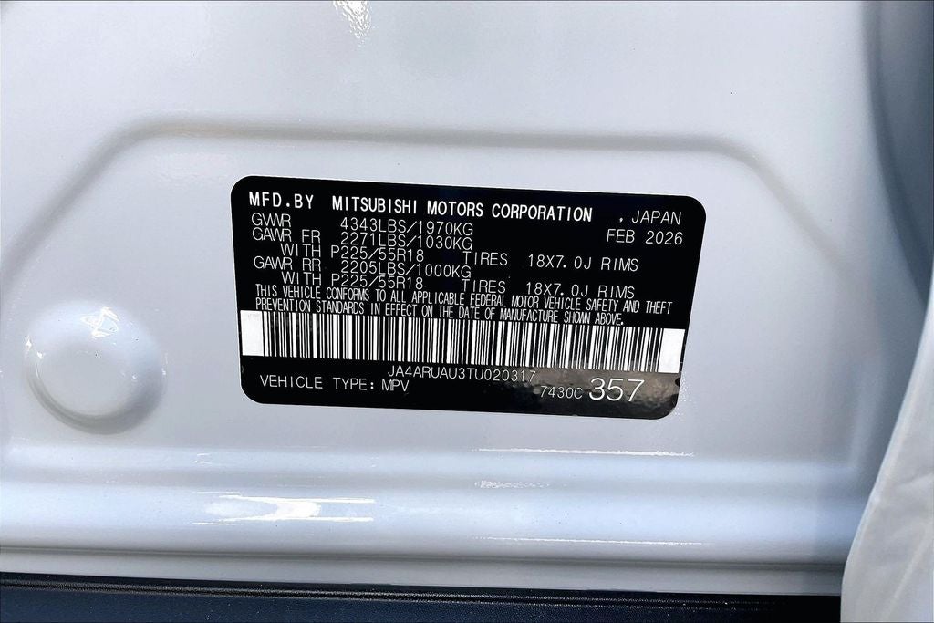 2026 Mitsubishi Outlander Sport 2.0 ES