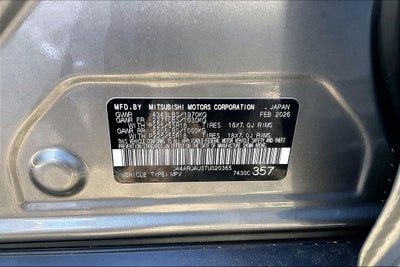 2026 Mitsubishi Outlander Sport 2.0 ES