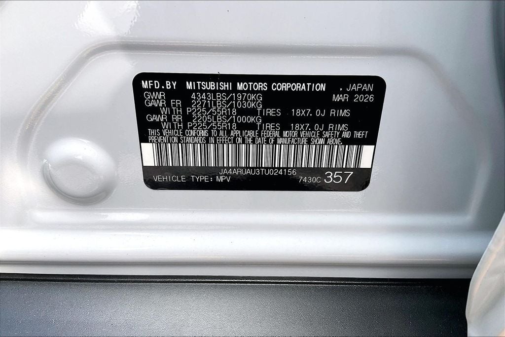 2026 Mitsubishi Outlander Sport 2.0 ES