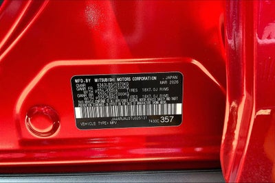 2026 Mitsubishi Outlander Sport 2.0 LE