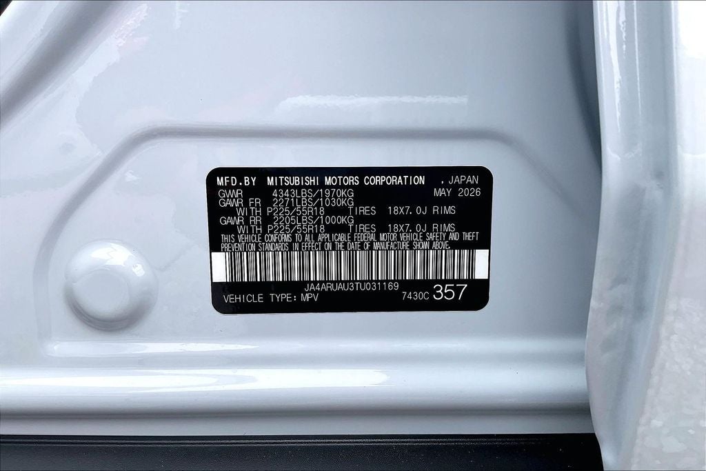 2026 Mitsubishi Outlander Sport 2.0 ES