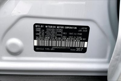 2027 Mitsubishi Outlander Sport 2.0 ES