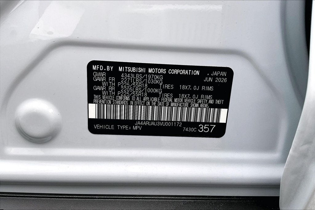 2027 Mitsubishi Outlander Sport 2.0 ES