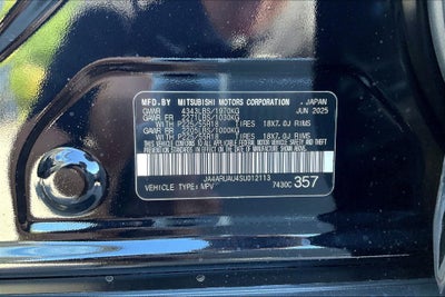 2025 Mitsubishi Outlander Sport 2.0 ES