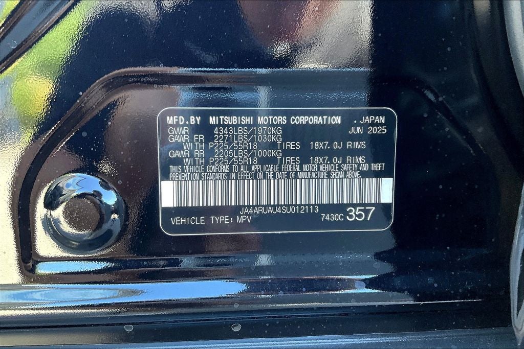 2025 Mitsubishi Outlander Sport 2.0 ES