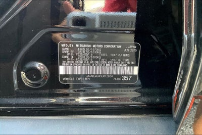 2025 Mitsubishi Outlander Sport 2.0 ES