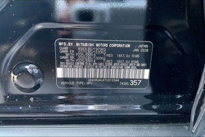2026 Mitsubishi Outlander Sport 2.0 ES