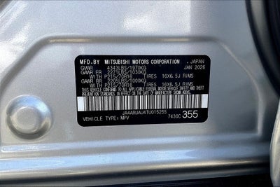 2026 Mitsubishi Outlander Sport S