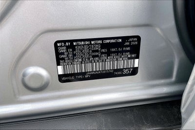 2026 Mitsubishi Outlander Sport 2.0 ES