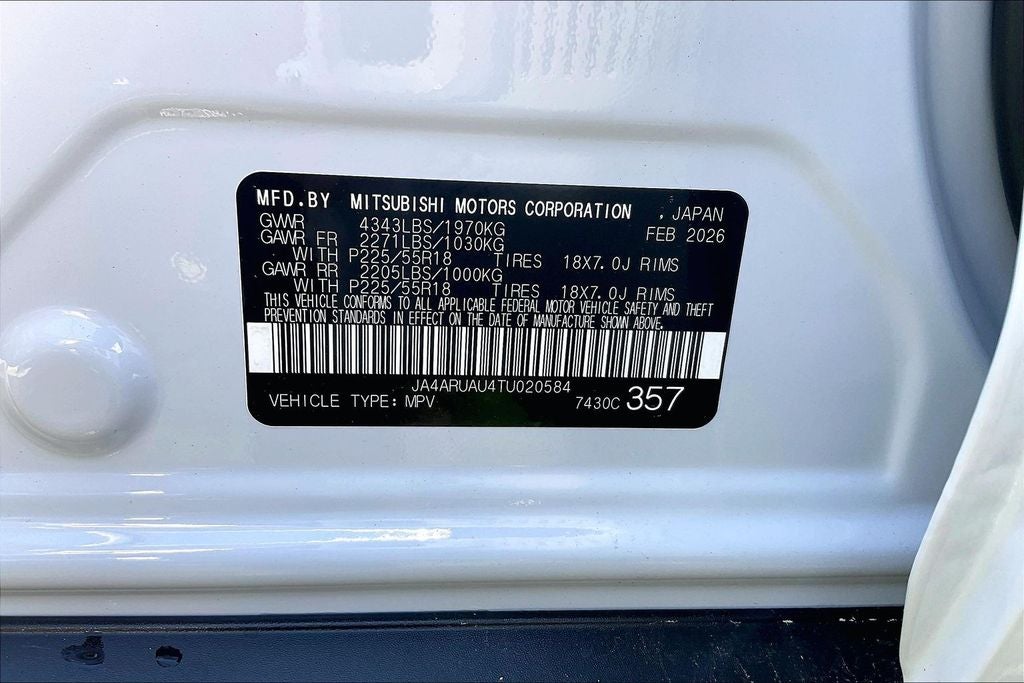 2026 Mitsubishi Outlander Sport 2.0 LE