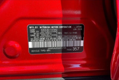 2025 Mitsubishi Outlander Sport 2.0 ES