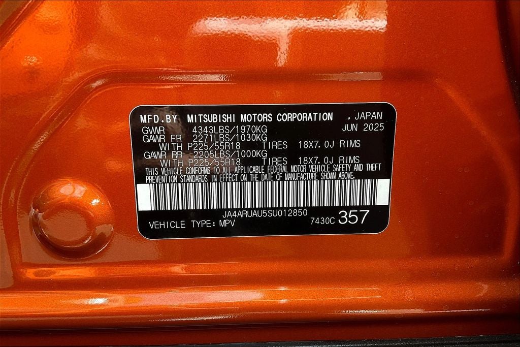 2025 Mitsubishi Outlander Sport 2.0 ES