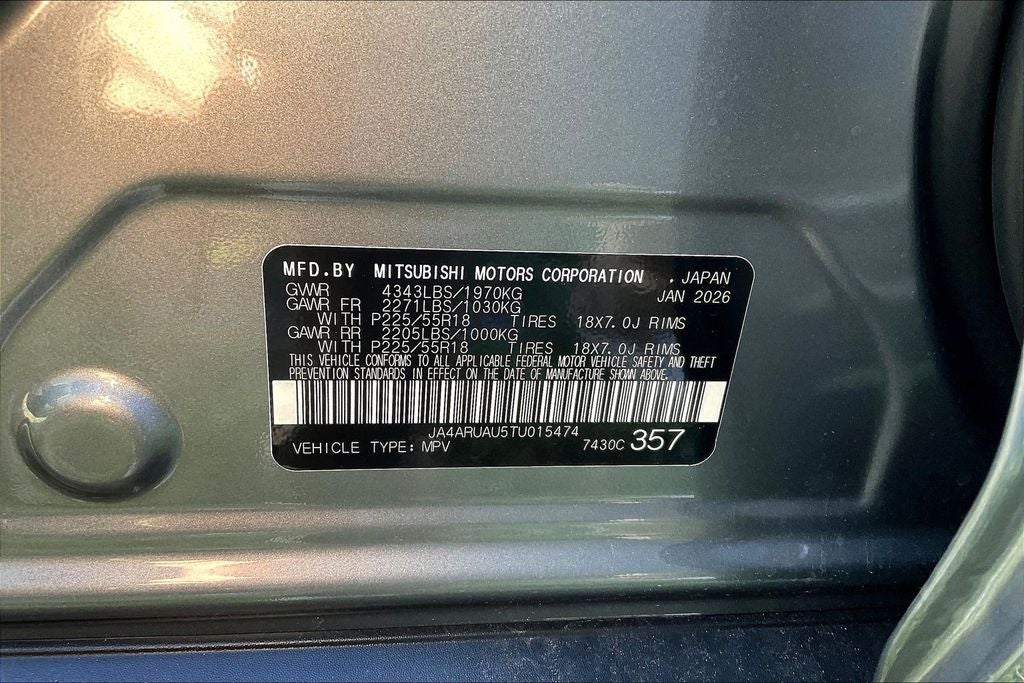 2026 Mitsubishi Outlander Sport 2.0 ES