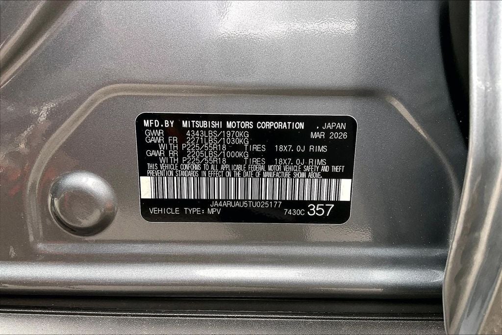 2026 Mitsubishi Outlander Sport 2.0 ES