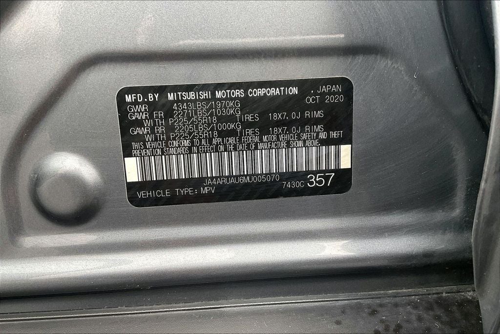 2021 Mitsubishi Outlander Sport 2.0 SE