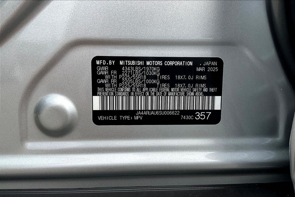 2025 Mitsubishi Outlander Sport 2.0 SE