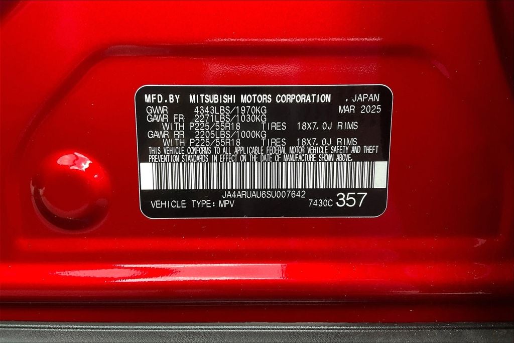 2025 Mitsubishi Outlander Sport 2.0 LE