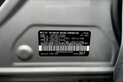 2025 Mitsubishi Outlander Sport 2.0 ES