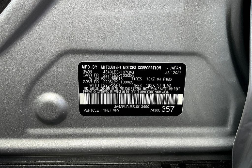 2025 Mitsubishi Outlander Sport 2.0 ES