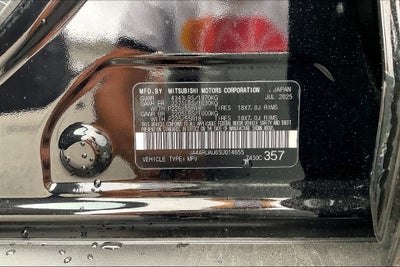 2025 Mitsubishi Outlander Sport 2.0 SE