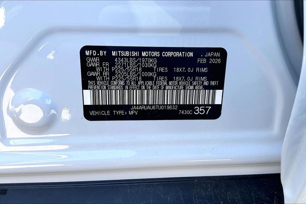 2026 Mitsubishi Outlander Sport 2.0 ES