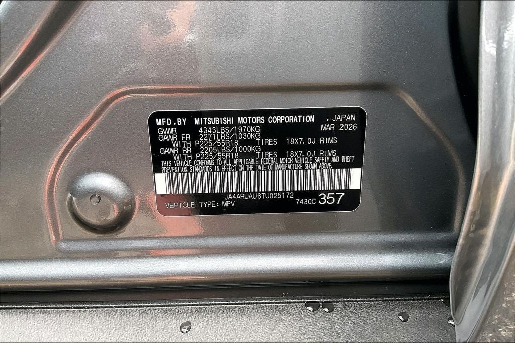 2026 Mitsubishi Outlander Sport 2.0 ES