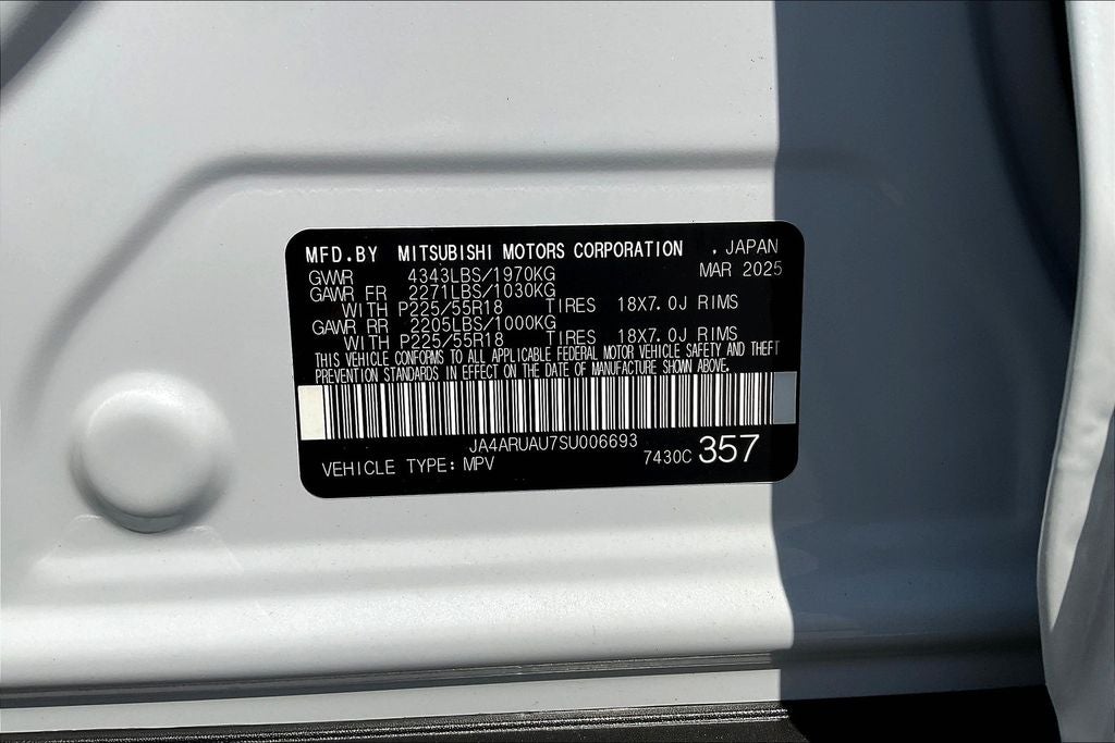 2025 Mitsubishi Outlander Sport 2.0 SE